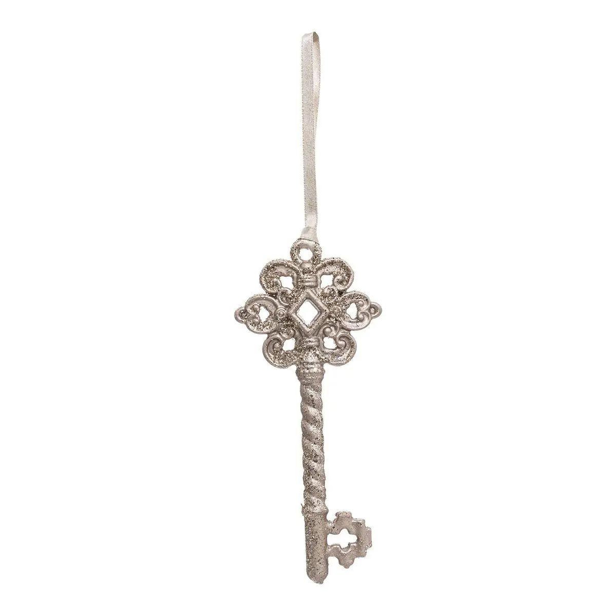 ATMOSPHERA Sujet de noël déco  clé  16cm or