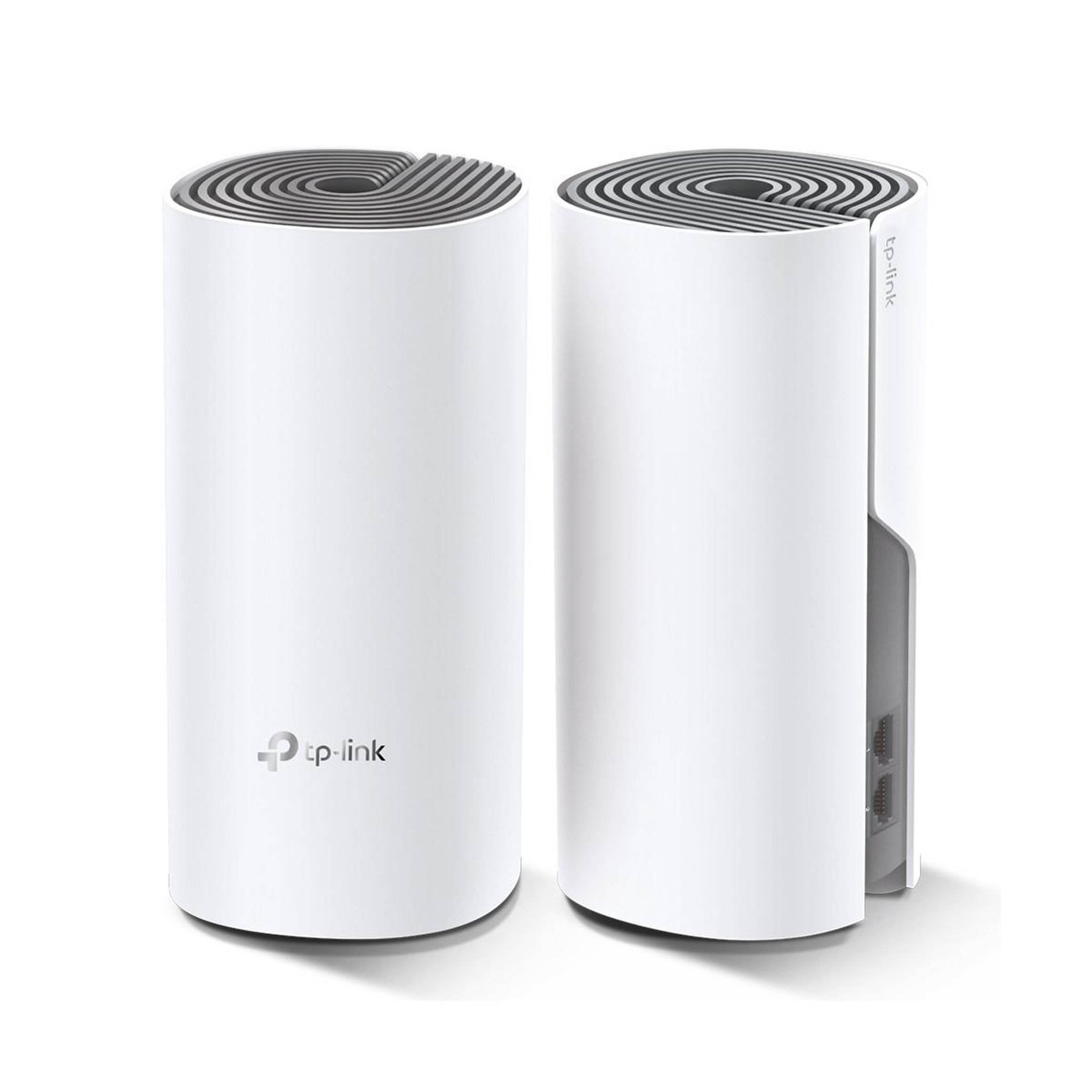 Voir la diapositive 3 : TPLINK Tp-link deco e4 (2-pack) bi-bande (2,4 ghz / 5 ghz) wi-fi 5 (802.11ac) blanc, gris interne