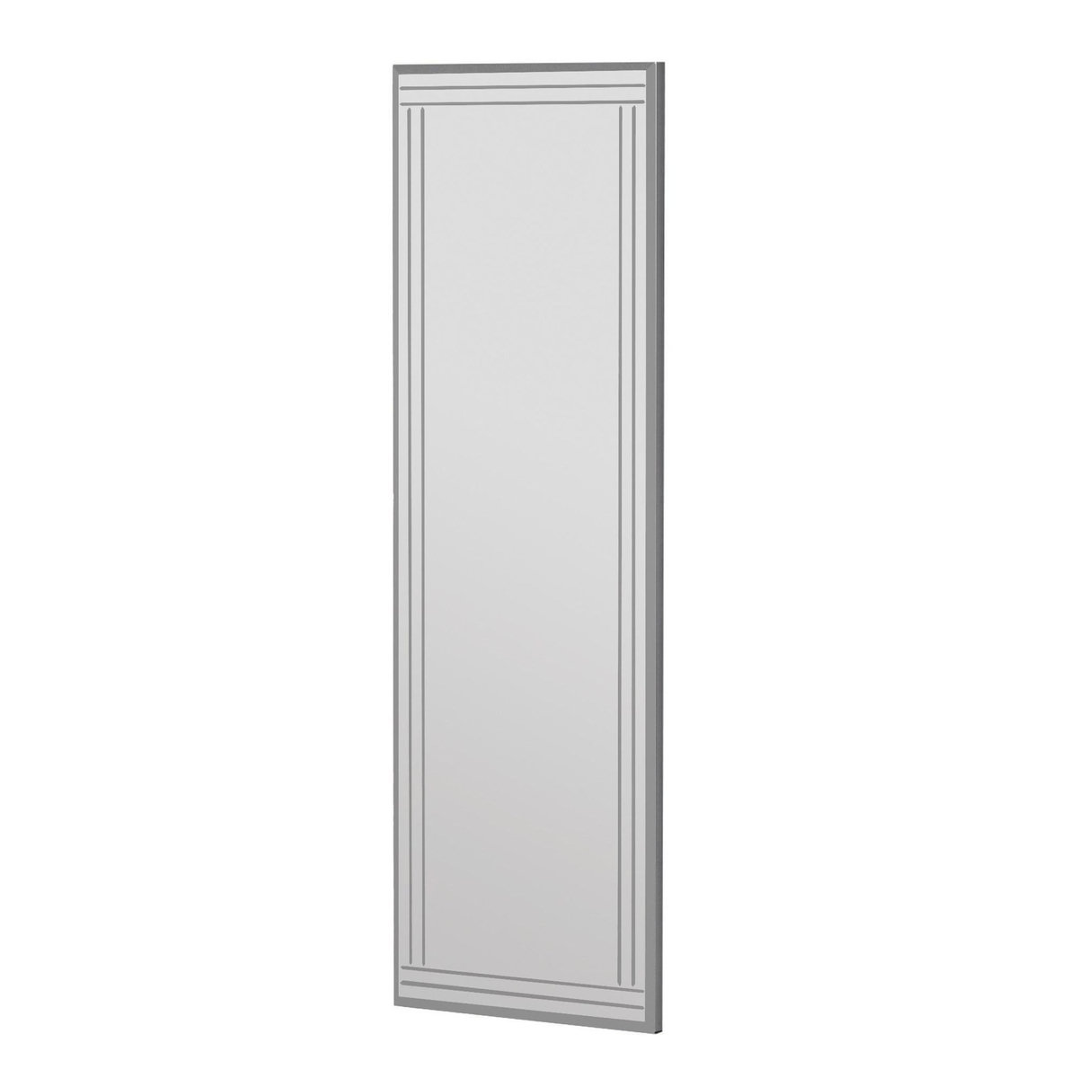 Habitat et Jardin Miroir en bois  Buhem  - 40 x 120 cm - Blanc