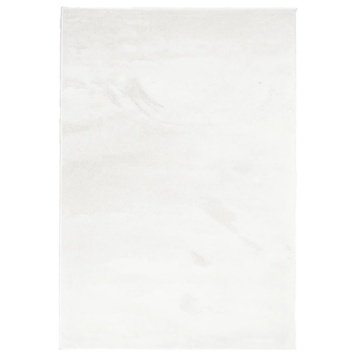VIDAXL Tapis OVIEDO a poils courts creme 140x200 cm