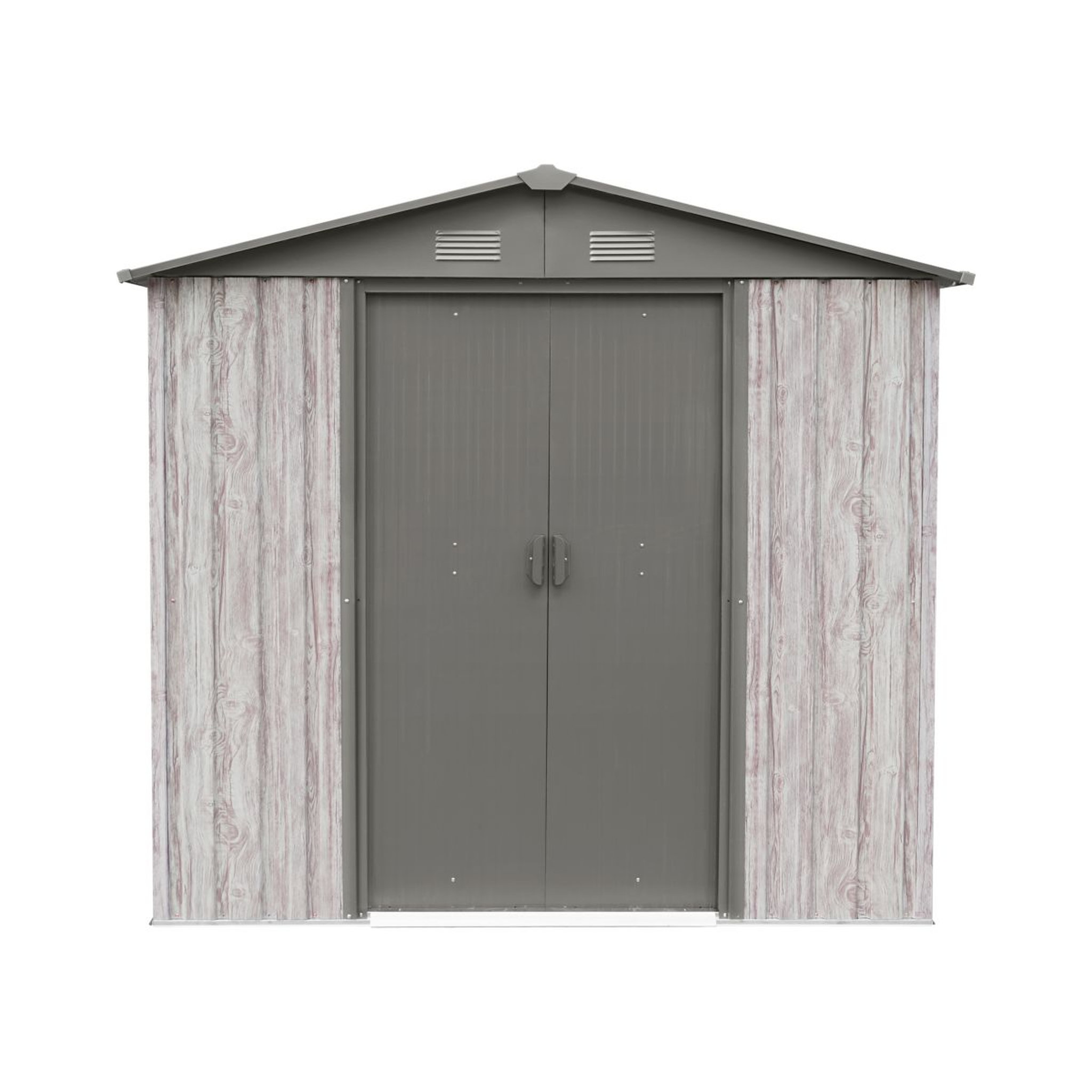 Voir la diapositive 4 : X Métal Abri de jardin métal - 2,54m² - WOODTOUCH