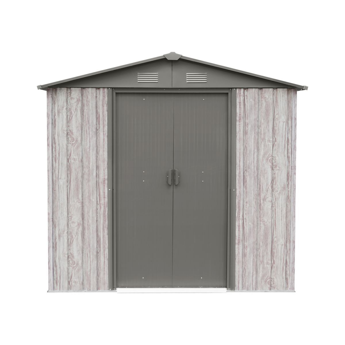 X Métal Abri de jardin métal - 2,54m² - WOODTOUCH