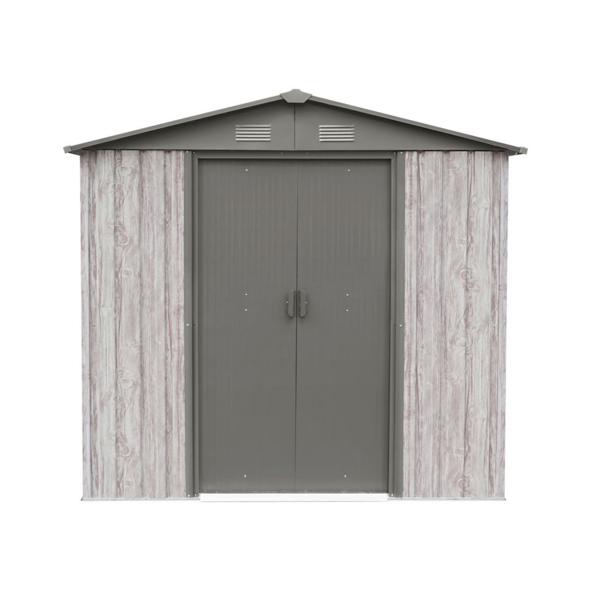 X Métal Abri de jardin métal - 2,54m² - WOODTOUCH