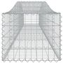 Voir la diapositive 5 : VIDAXL Paniers a gabions arques 20 pcs 400x50x40/60 cm Fer galvanise