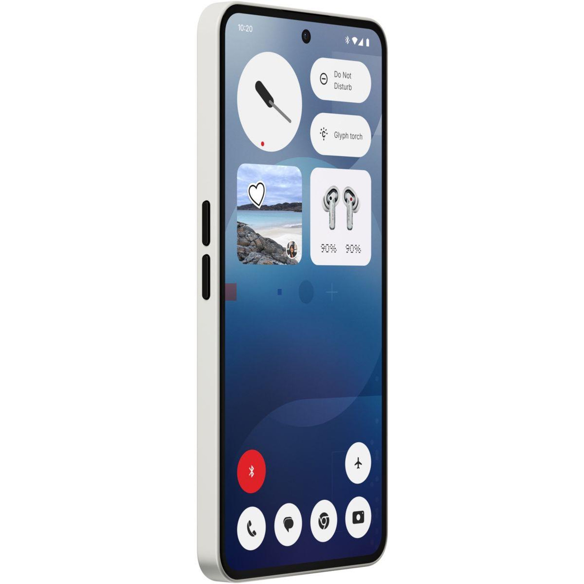 Voir la diapositive 4 : NOTHING Smartphone Phone (3a) Blanc 128Go