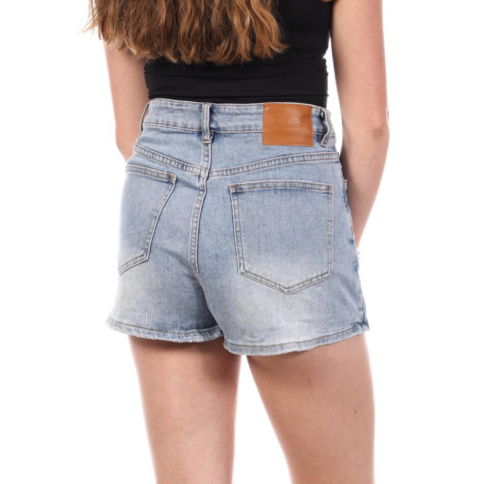 Voir la diapositive 2 : MONDAY PREMIUM Jupe Short Bleu Femme Monday Premium 164