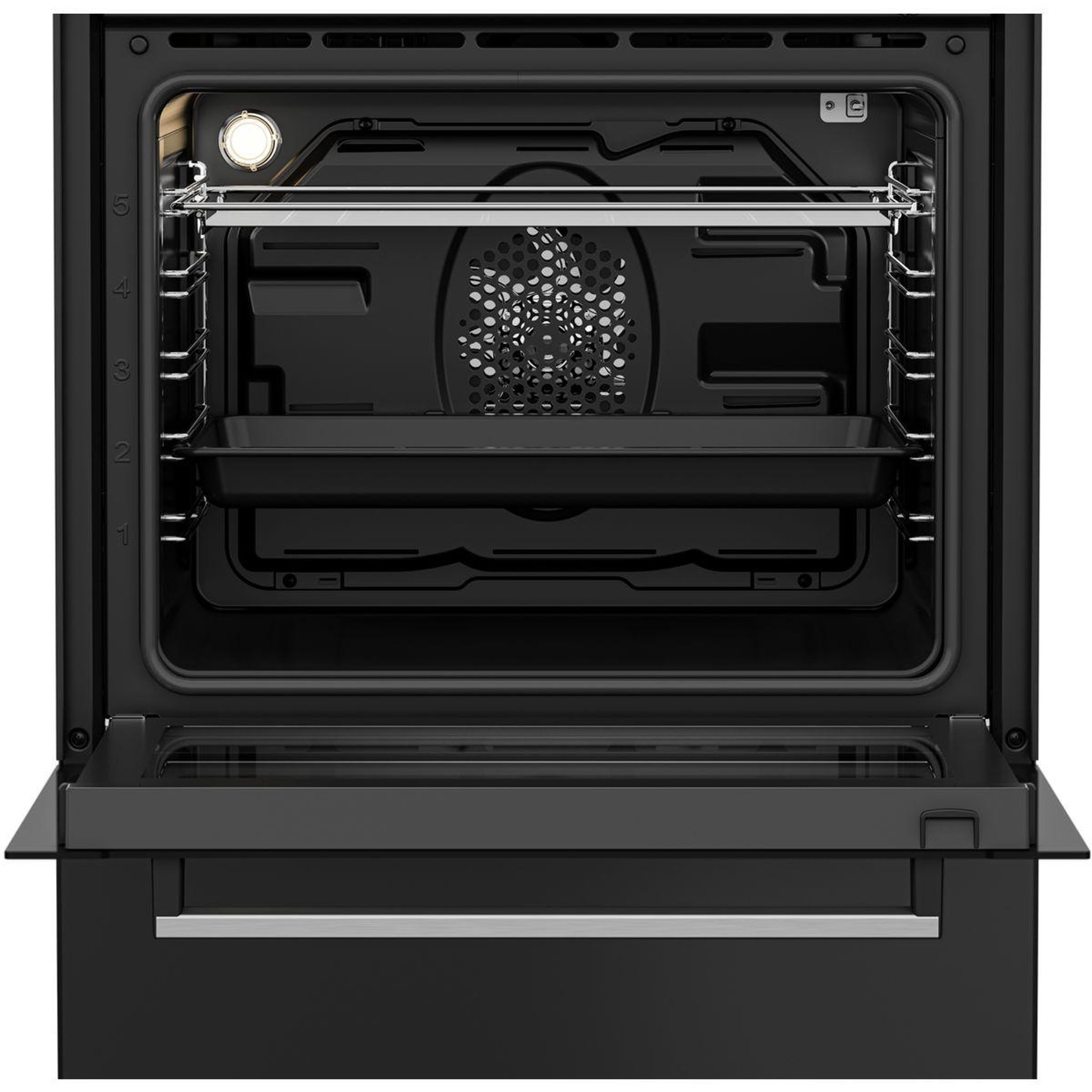 Voir la diapositive 3 : Beko Cuisinière induction fse68304maps pyrolyse
