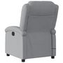 Voir la diapositive 6 : VIDAXL Fauteuil de massage inclinable Gris clair Tissu