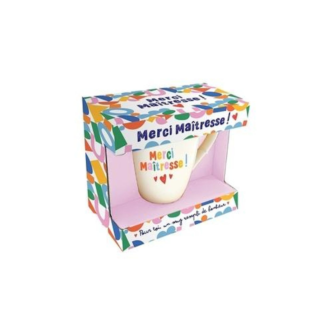 MERCI MAITRESSE. POUR TOI UN MUG REMPLI DE BONHEUR ! COFFRET AVEC 1 MUG, Larousse