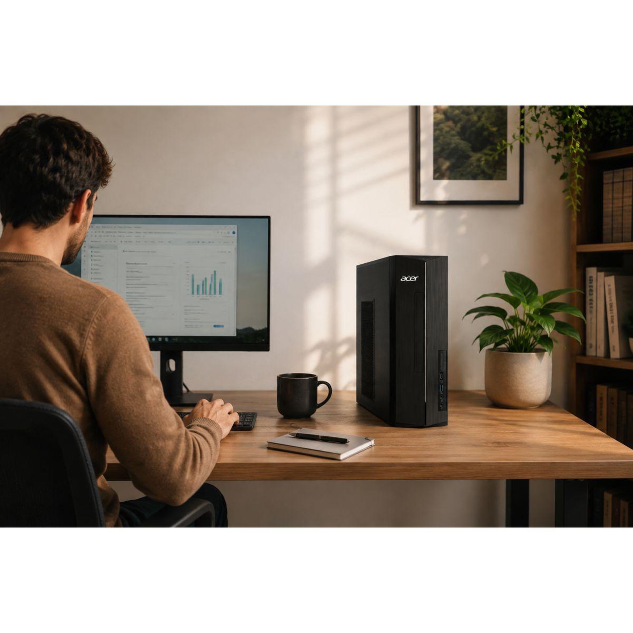 Voir la diapositive 4 : ACER Unité centrale aspire xc-1725_barr