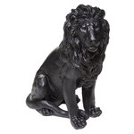 ATMOSPHERA Lion décoration extérieur MGO - Noir