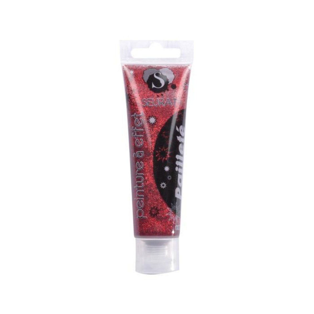 Paris Prix Peinture à Effet  Glitter  60ml Rouge