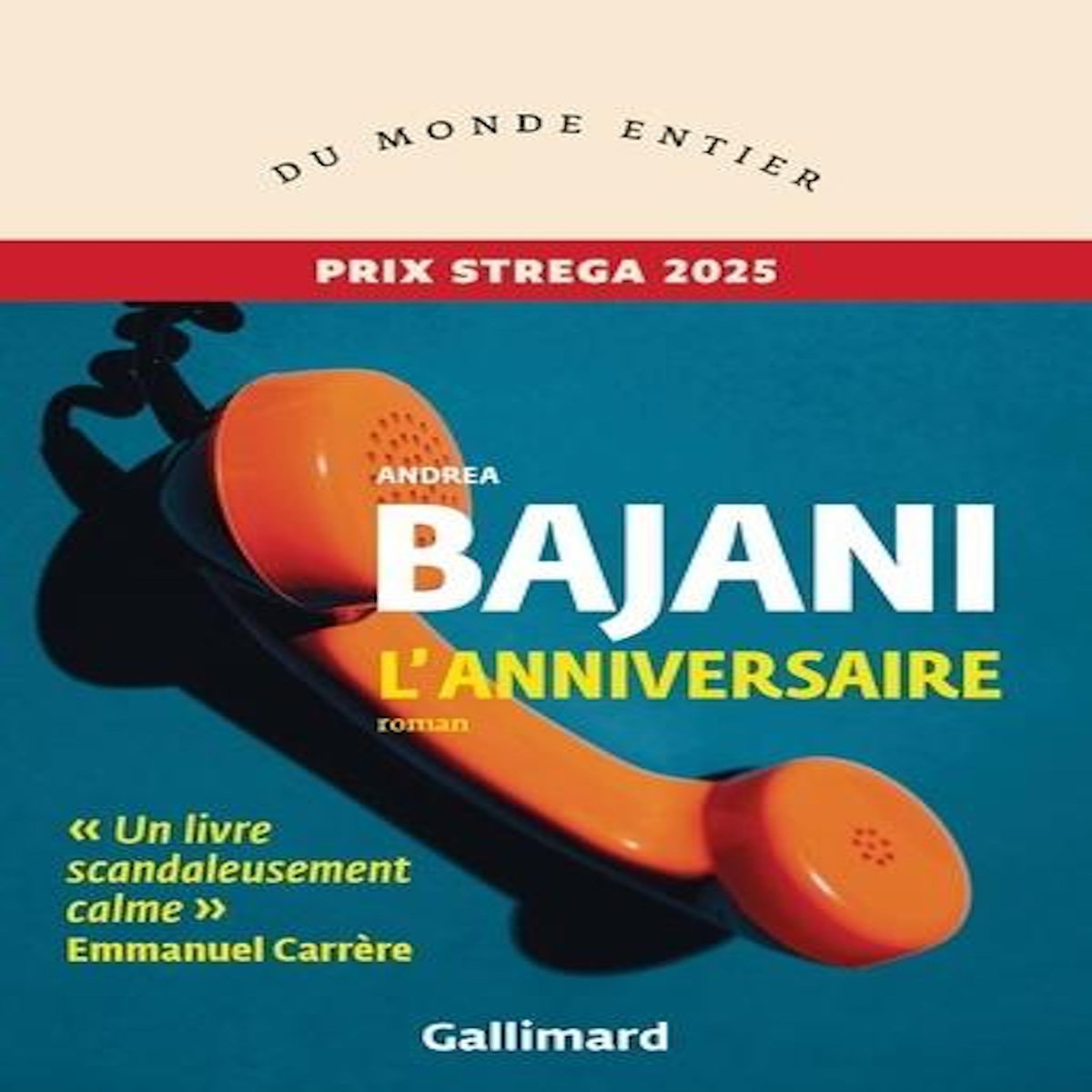 L'ANNIVERSAIRE, Bajani Andrea