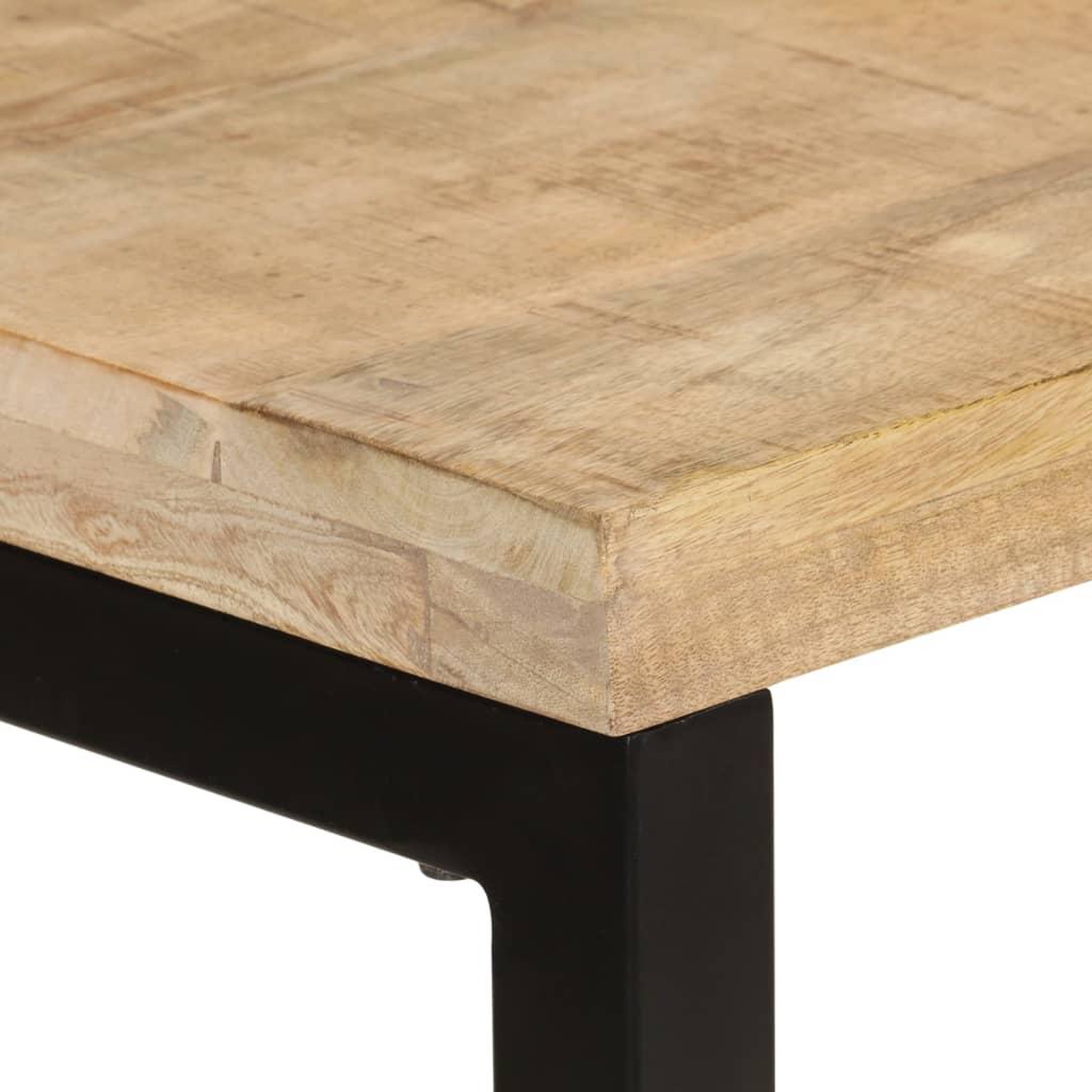 Voir la diapositive 5 : VIDAXL Table a dîner 110x50x76 cm Bois de manguier massif