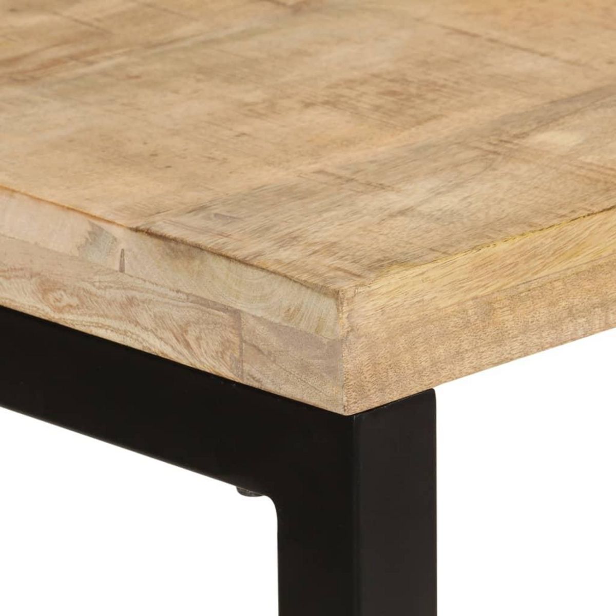 VIDAXL Table a dîner 110x50x76 cm Bois de manguier massif