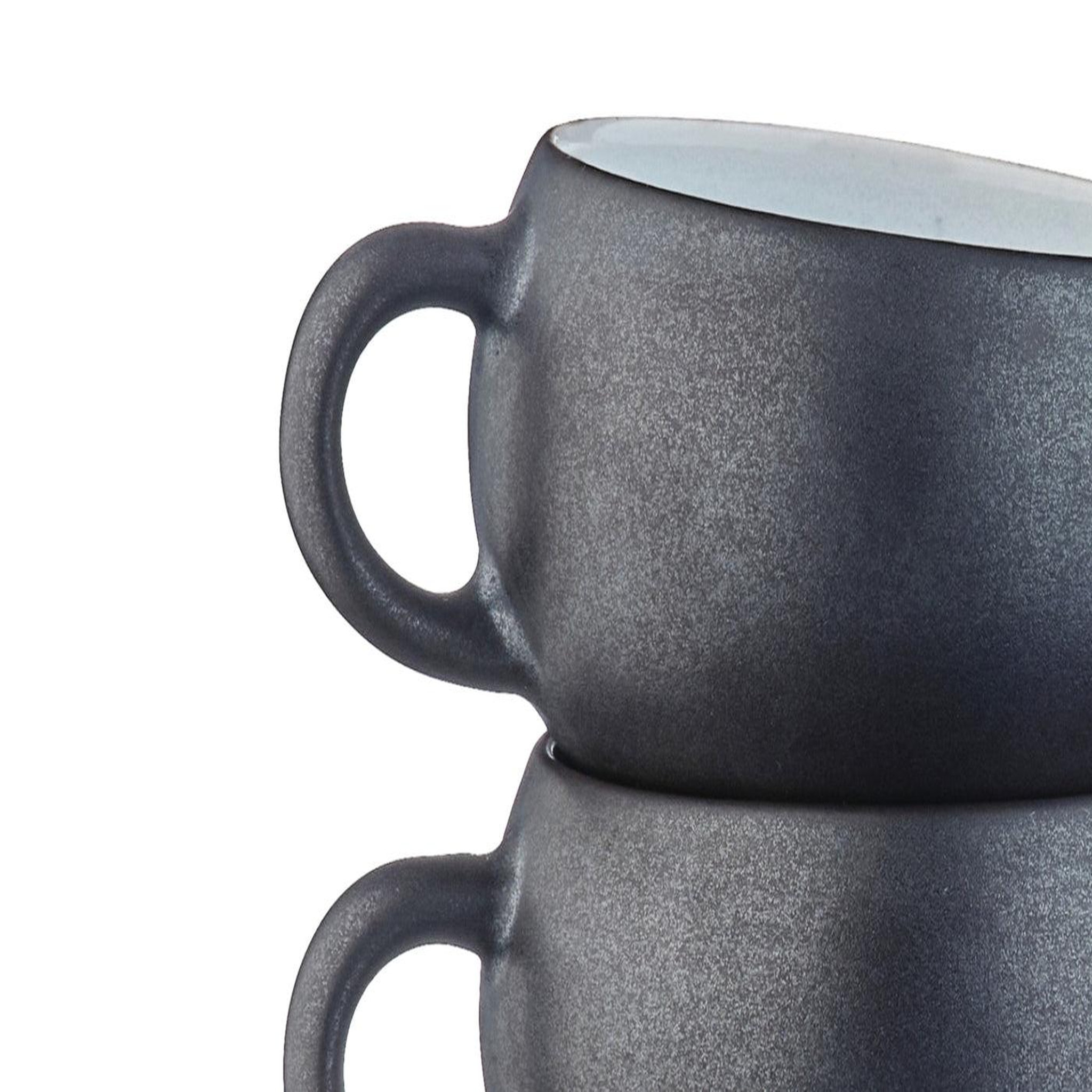 Voir la diapositive 5 : BJORN Tasse gourmet 12cl - 4 pièces - onyx