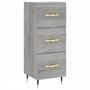 Voir la diapositive 2 : VIDAXL Buffet Sonoma gris 34,5x34x90 cm Bois d'ingenierie