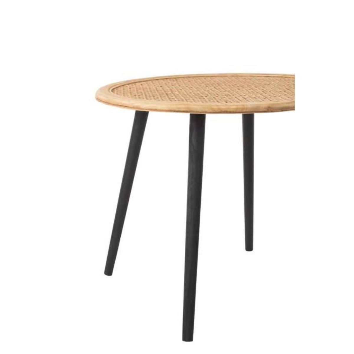Paris Prix Lot de 2 Tables d'Appoint  Fernando  68cm Naturel