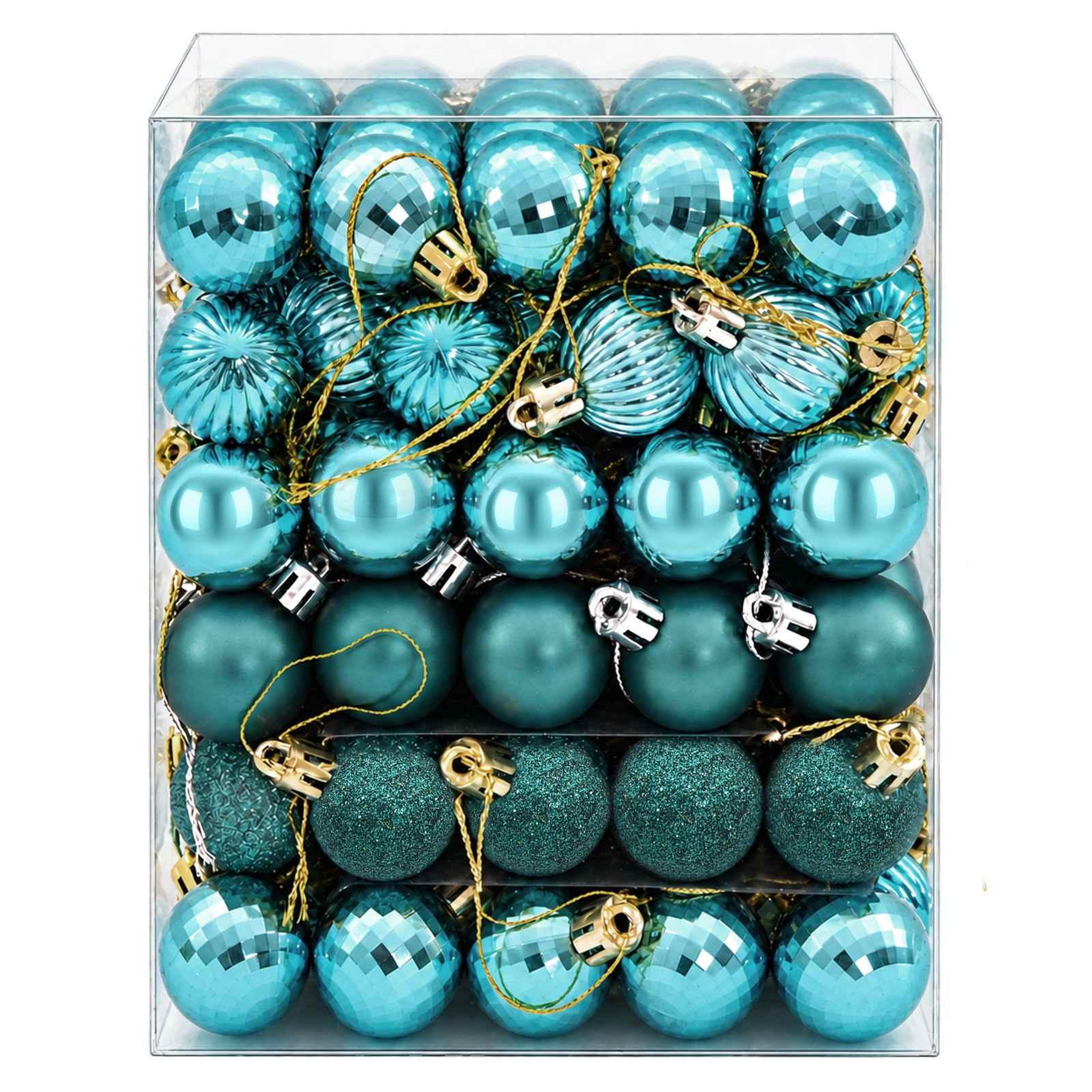 Voir la diapositive 4 : VIDAXL Ensemble de boules de Noël 150 pc Vert Diam. 3 cm Polystyrene