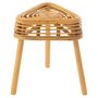 Voir la diapositive 5 : Paris Prix Tabouret en Rotin  Triangulaire  42cm Naturel