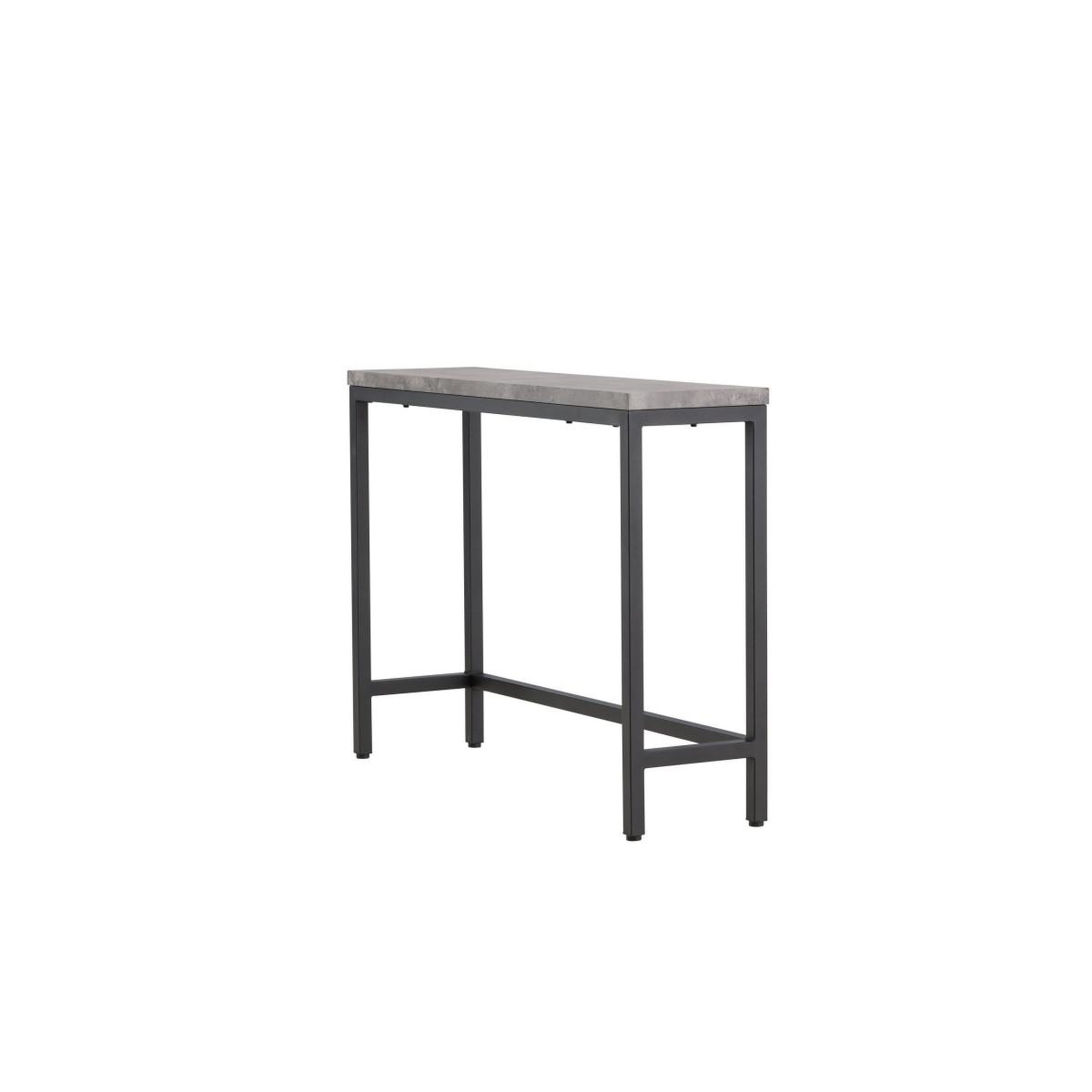 Voir la diapositive 6 : Paris Prix Console design  rise  110cm gris & noir