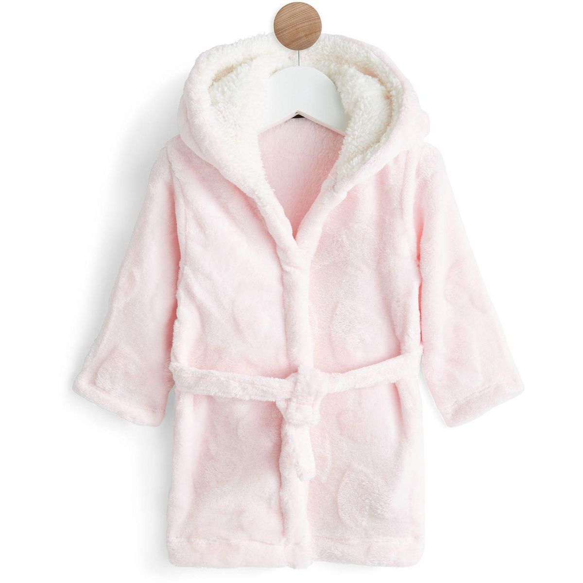 IN EXTENSO Robe de chambre coeur bébé fille