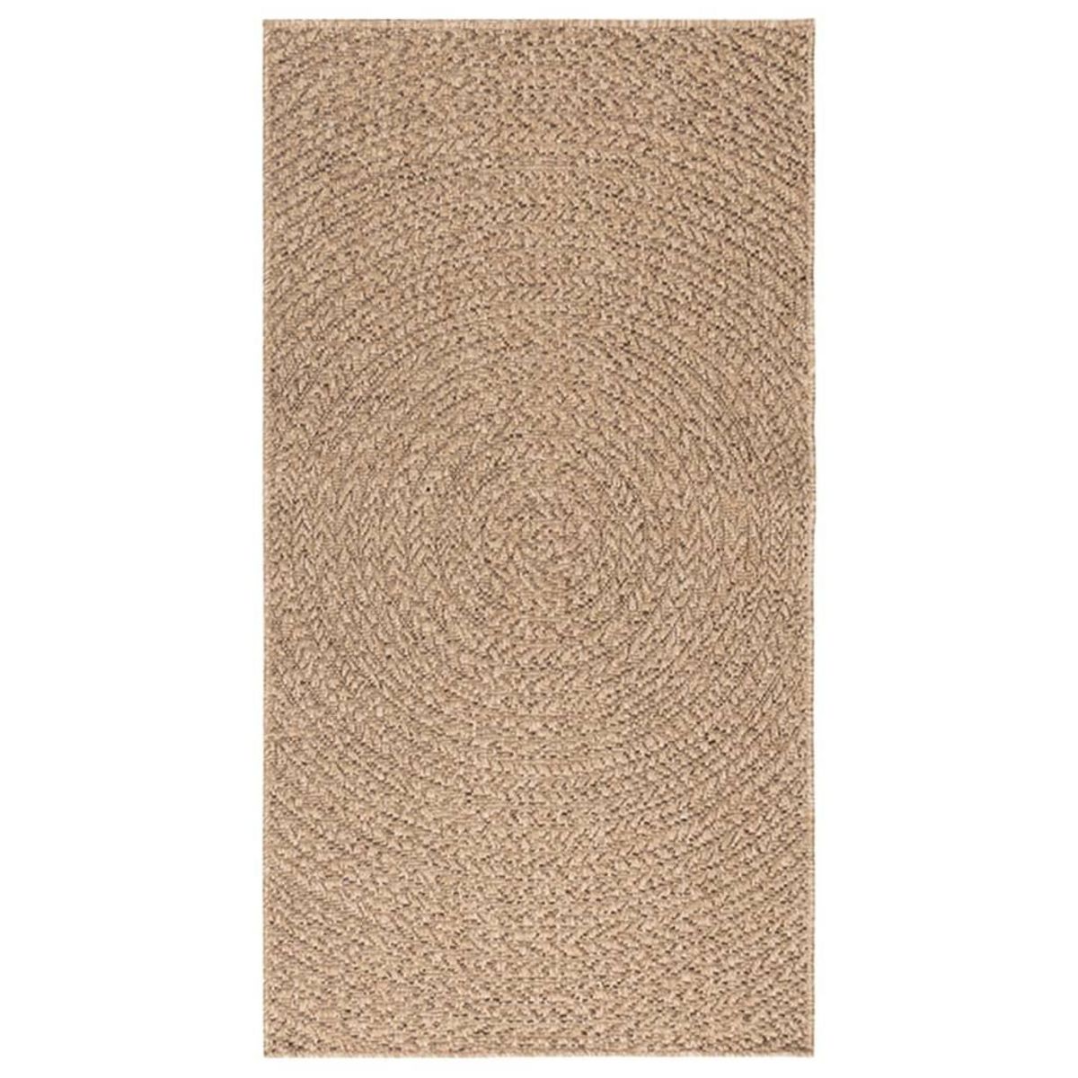 VIDAXL Tapis ZIZUR 80x150 cm aspect de jute interieur et exterieur