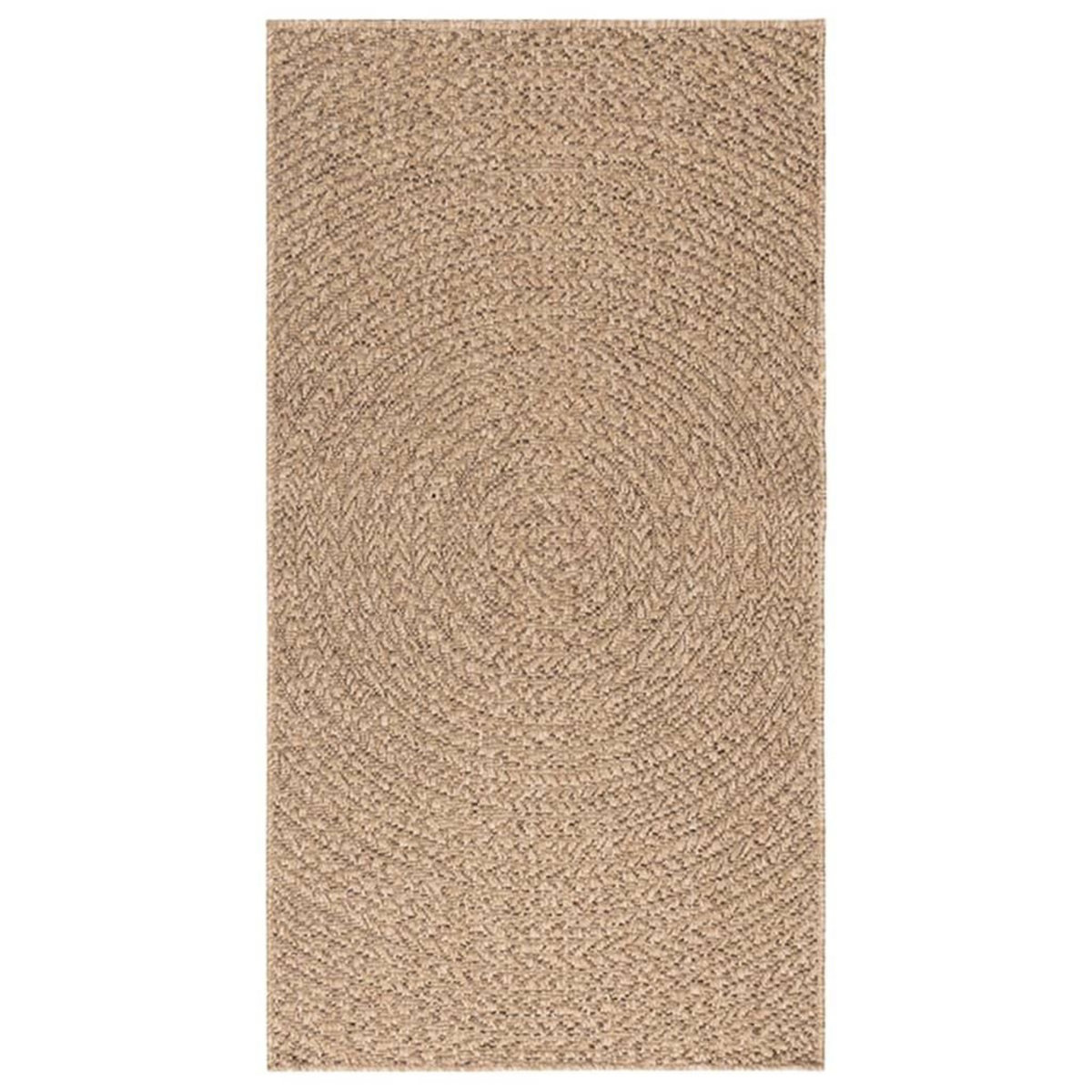 VIDAXL Tapis ZIZUR 80x150 cm aspect de jute interieur et exterieur