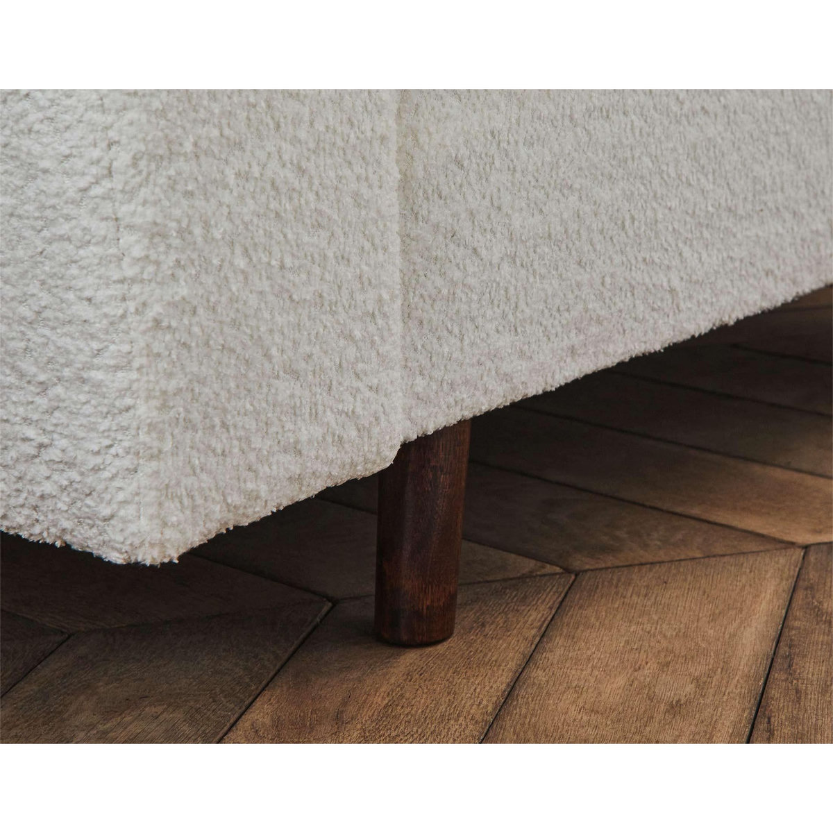 LISA DESIGN Rune - fauteuil - en tissu bouclette