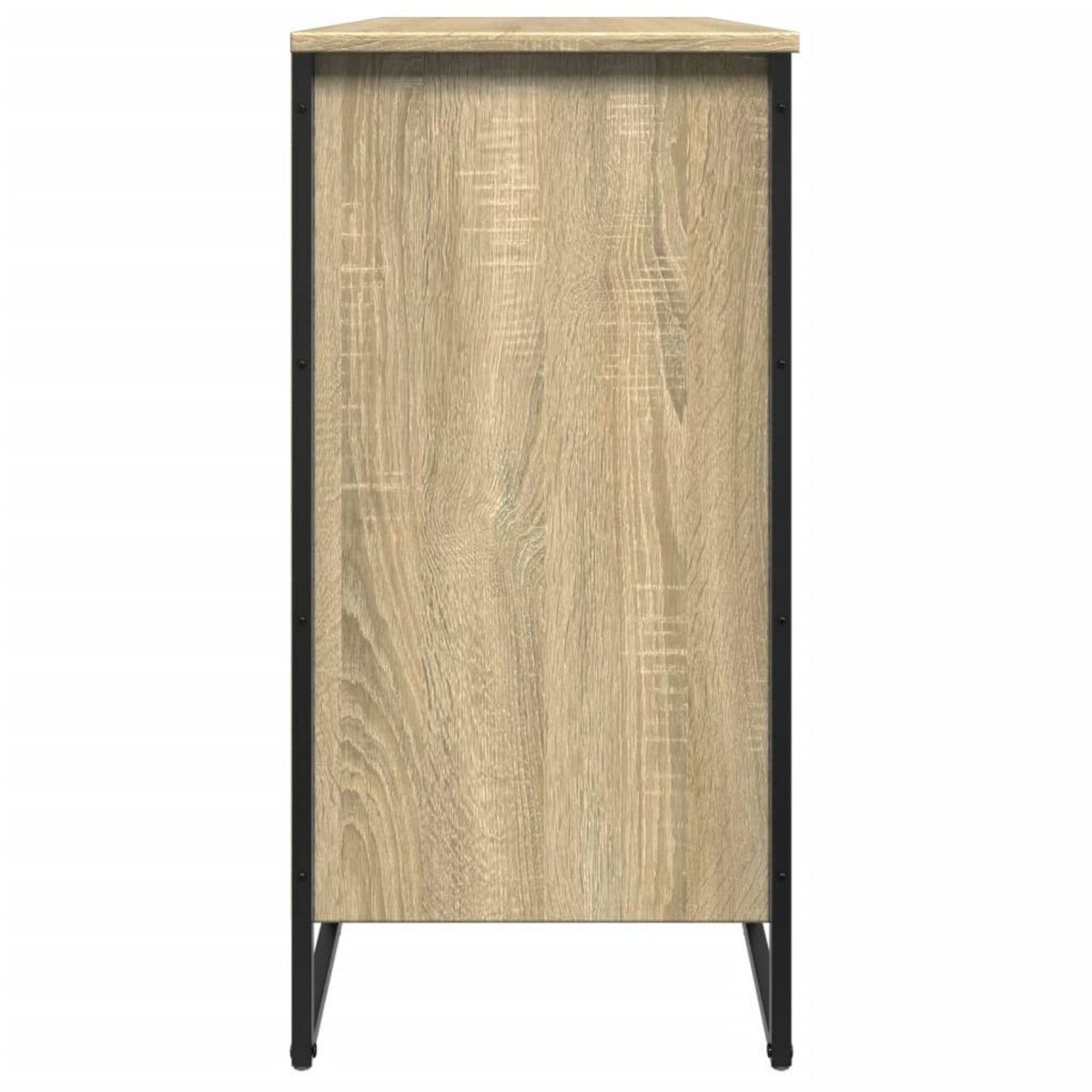 VIDAXL Armoire a chaussures chene sonoma 80x38x78 cm bois d'ingenierie