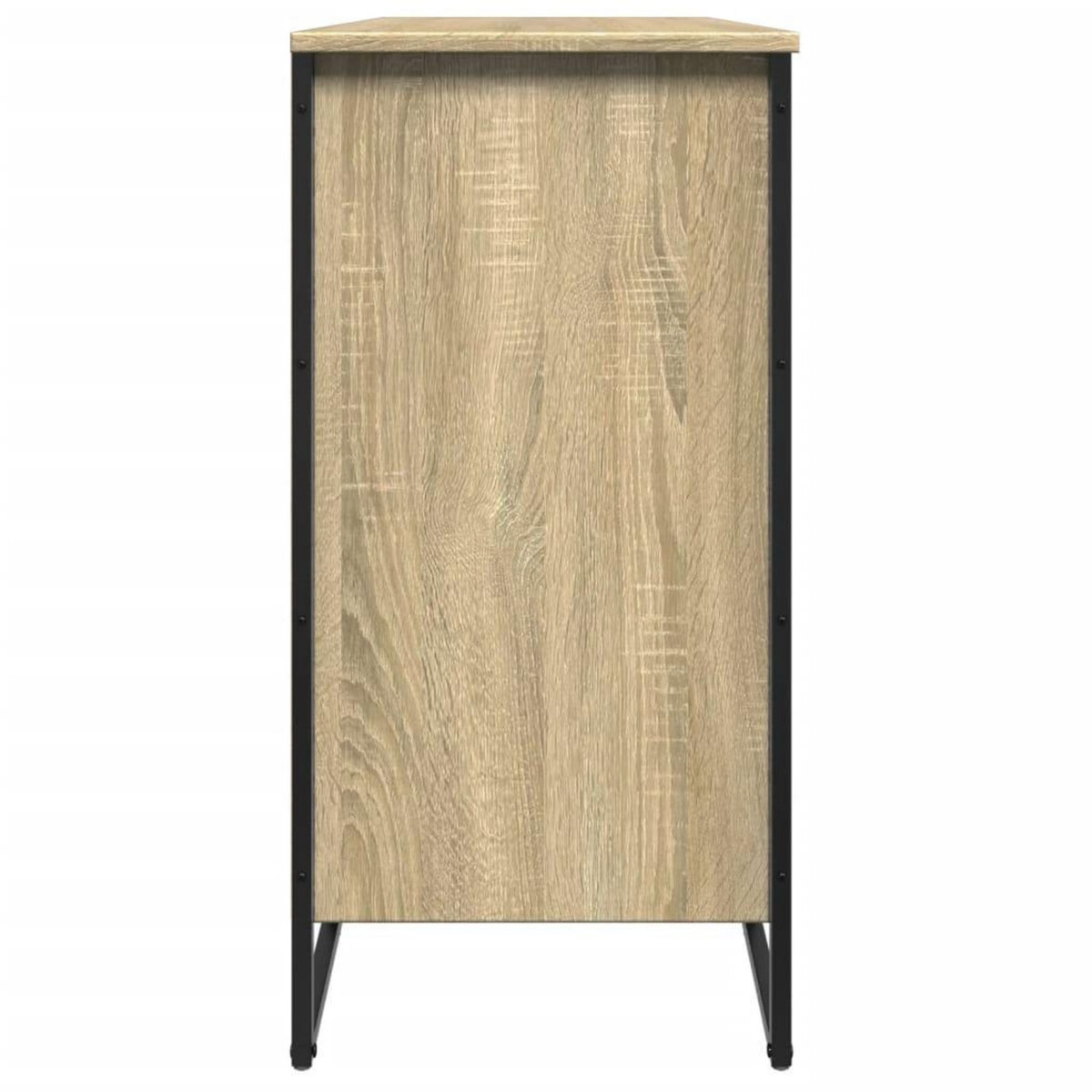 VIDAXL Armoire a chaussures chene sonoma 80x38x78 cm bois d'ingenierie