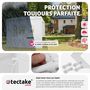 Voir la diapositive 4 : tectake Tonnelle 3 x 3 m blanc