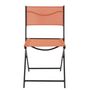 Voir la diapositive 3 : Paris Prix Lot de 4 Chaises Pliables  Jardin  79cm Terracotta