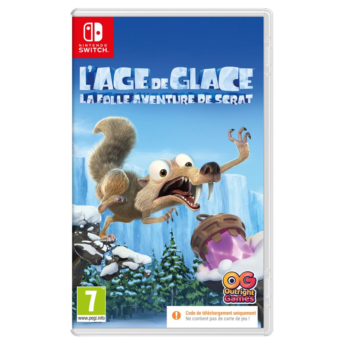 L'age de Glace : La folle Aventure de Scrat Nintendo Switch Code de téléchargement