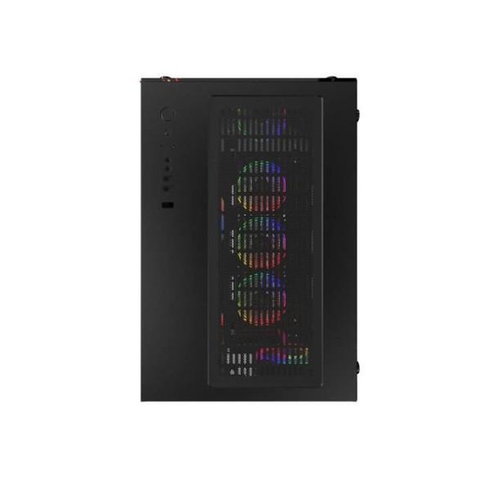Voir la diapositive 3 : MRED Mred - boîtier pc gamer atx - noir rgb crystal sea