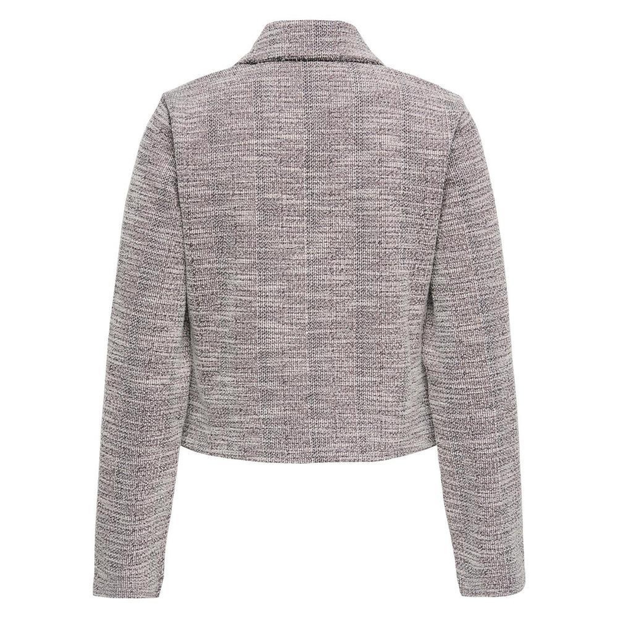 Voir la diapositive 4 : JACQUELINE DE YONG Pull Bordeaux/Blanc Femme JDY Lissy