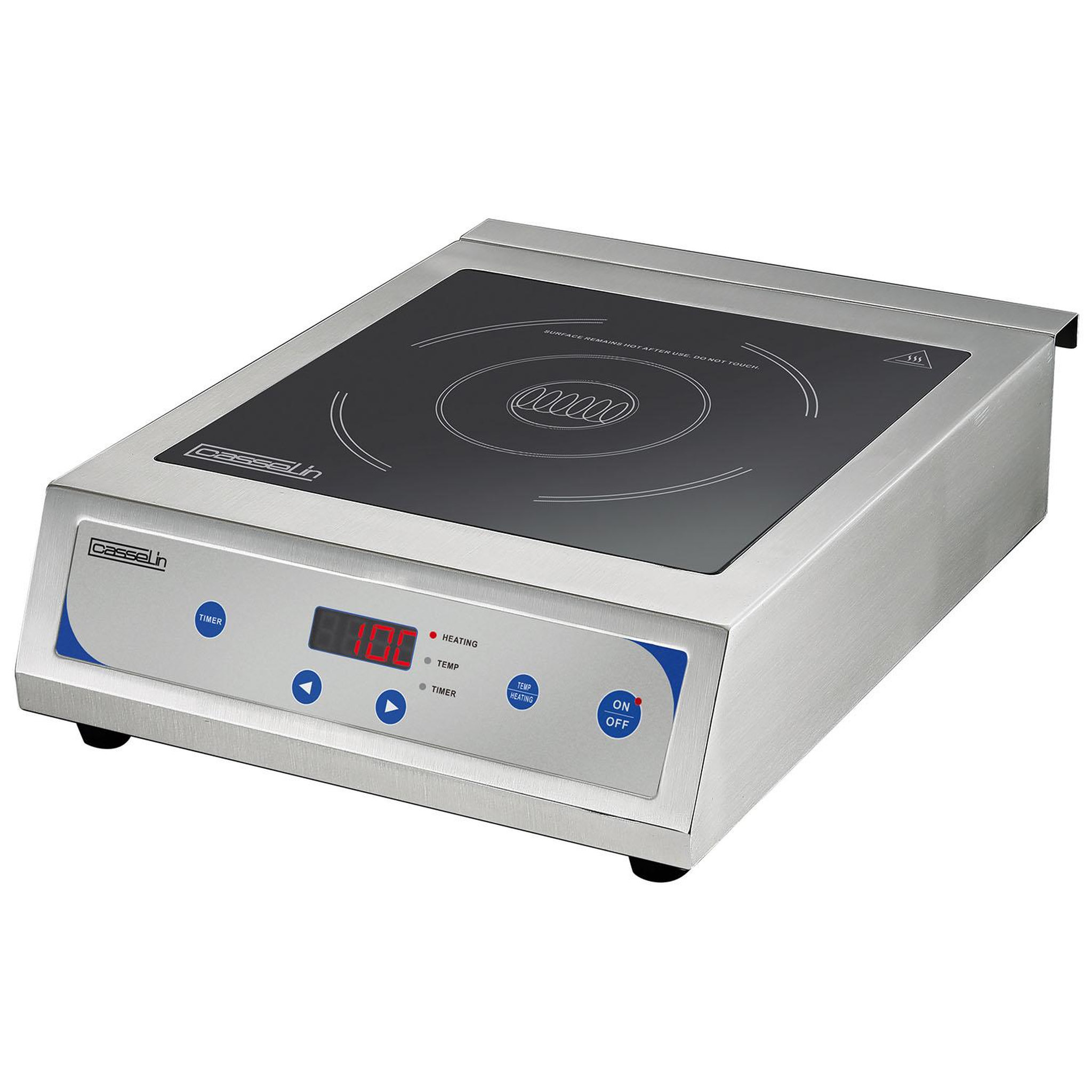 Casselin Table de cuisson à induction 1 feu 3500w - CPAI350A