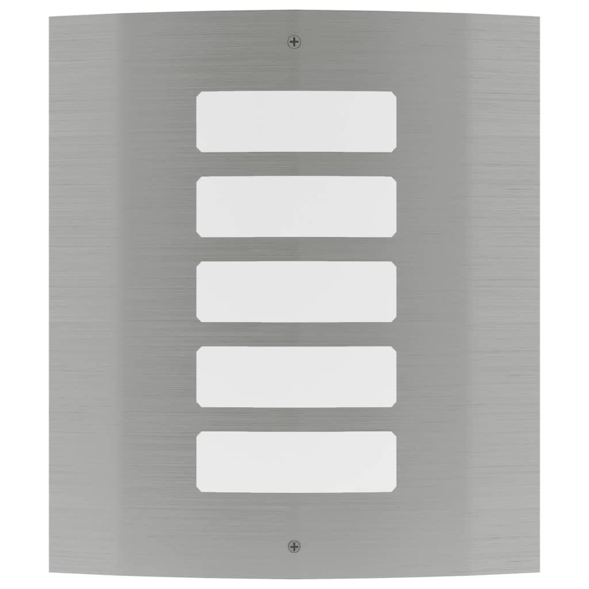Voir la diapositive 2 : VIDAXL Applique murale etanche Acier inoxydable