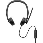 Dell Casque avec Micro Dell WH3024 filaire USB-C certifié Microsoft Teams et Zoom