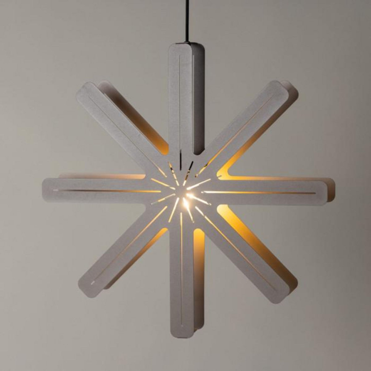 Paris Prix Lampe Suspension Déco  Safsen  60cm Marron