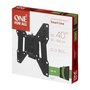 Voir la diapositive 2 : ONEFORALL1 ONE FOR ALL WM2221 Support TV Smart 33-102 cm 13-40 - Poids max. : 50kgs - Inclinable 15 - Garantie 10 ans