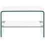 Voir la diapositive 2 : VIDAXL Table basse Clair 50x45x33 cm Verre trempe