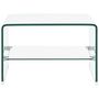 Voir la diapositive 2 : VIDAXL Table basse Clair 50x45x33 cm Verre trempe