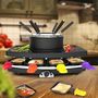 Voir la diapositive 6 : Fagor Appareil à raclette 3en1 8 personnes 1100w - fg816