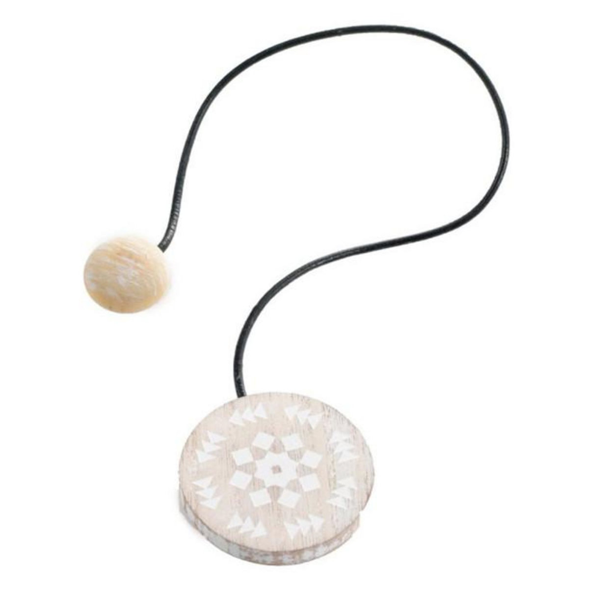 Paris Prix Embrasse de Rideau Aimantée  Helsinki  43cm Blanc