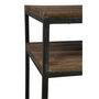 Voir la diapositive 5 : Paris Prix Console en Bois 2 Niveaux  Cassidy  120cm Naturel