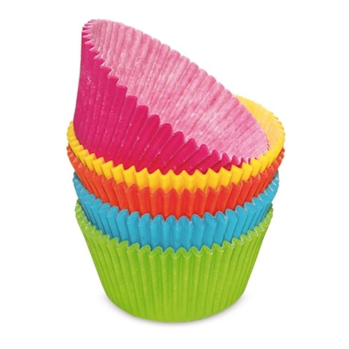Caissette Muffin Cup assortiment de couleurs - Ø 5 cm x 4.5 cm (h