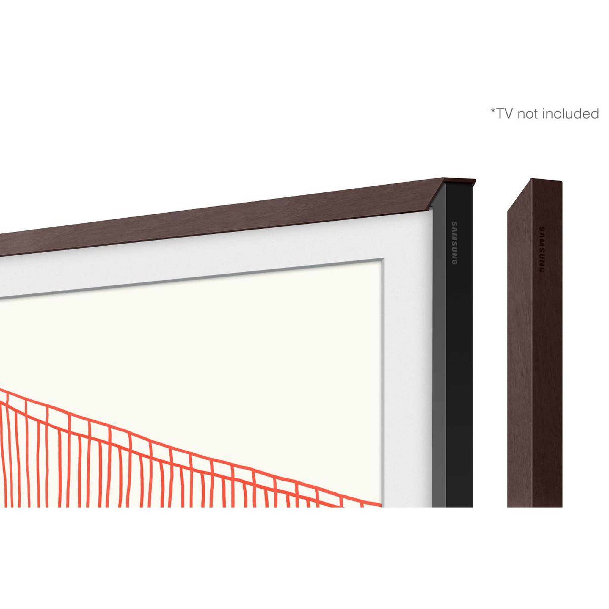 Voir la diapositive 4 : Samsung Cadre the frame 43'' noyer