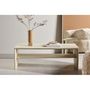 Voir la diapositive 6 : Paris Prix Table Basse Design  Telemarket  100cm Beige