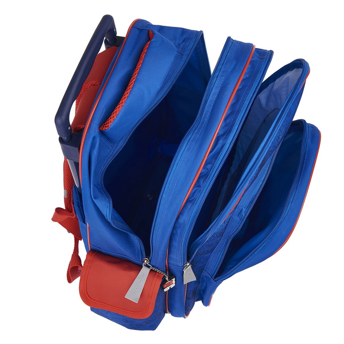 MARVEL Sac à dos à roulettes bleu Spiderman